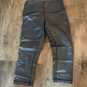 High Waist Lululemon capris worn once!